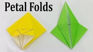 Origami Basics - Petal Folds Tutorial