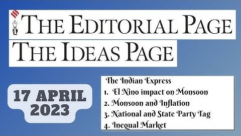 17th April 2023 | Gargi Classes The Editorials & Idea Analysis | By R.K. Lata