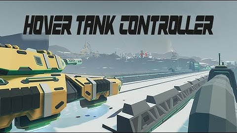 Hover Tank controller - part 2 - shooting, UI, turrets (Unity3D)