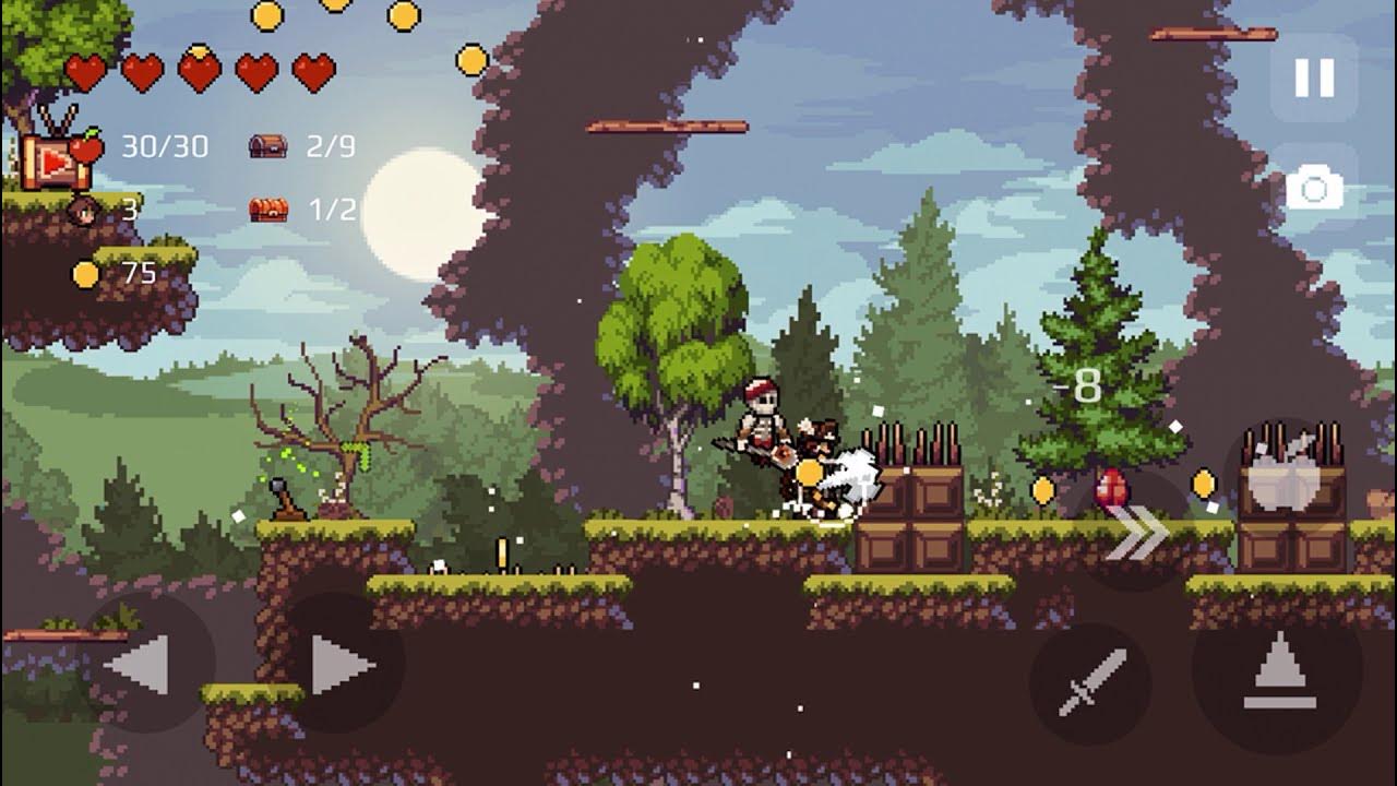 Apple Knight - Level 1:9 - All Chests and Secret Areas 