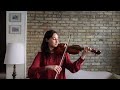 J. S. Bach- Corrente- on baroque violin