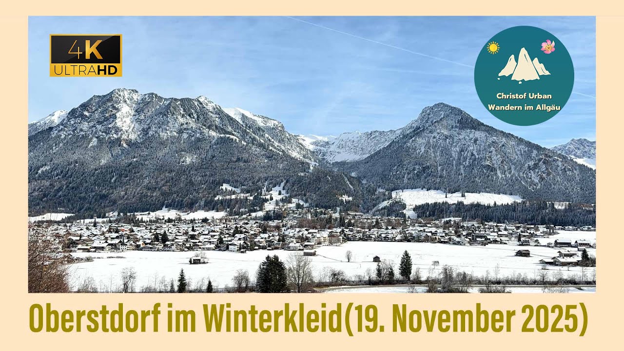 Oberstdorf im Winterkleid (19. November 2025)