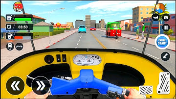 auto rickshaw game video | indian auto rickshaw simulator gameplay in hindi 