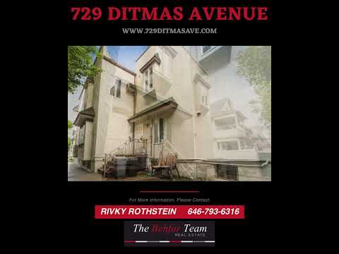 729 Ditmas Avenue, Brooklyn, NY home video tour
