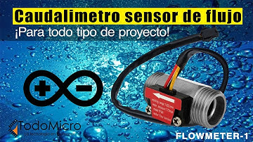 Uso y testeo de caudalimetro con arduino