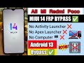 MIUI 14 Frp Bypass | All Xiaomi Google Account Reset ✅| Android 13 | No Activity Launcher | 2023