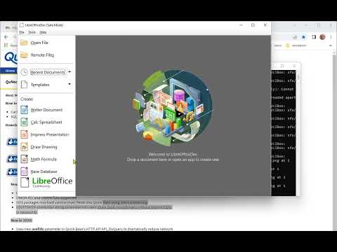 LibreOffice Base ODBC Crash