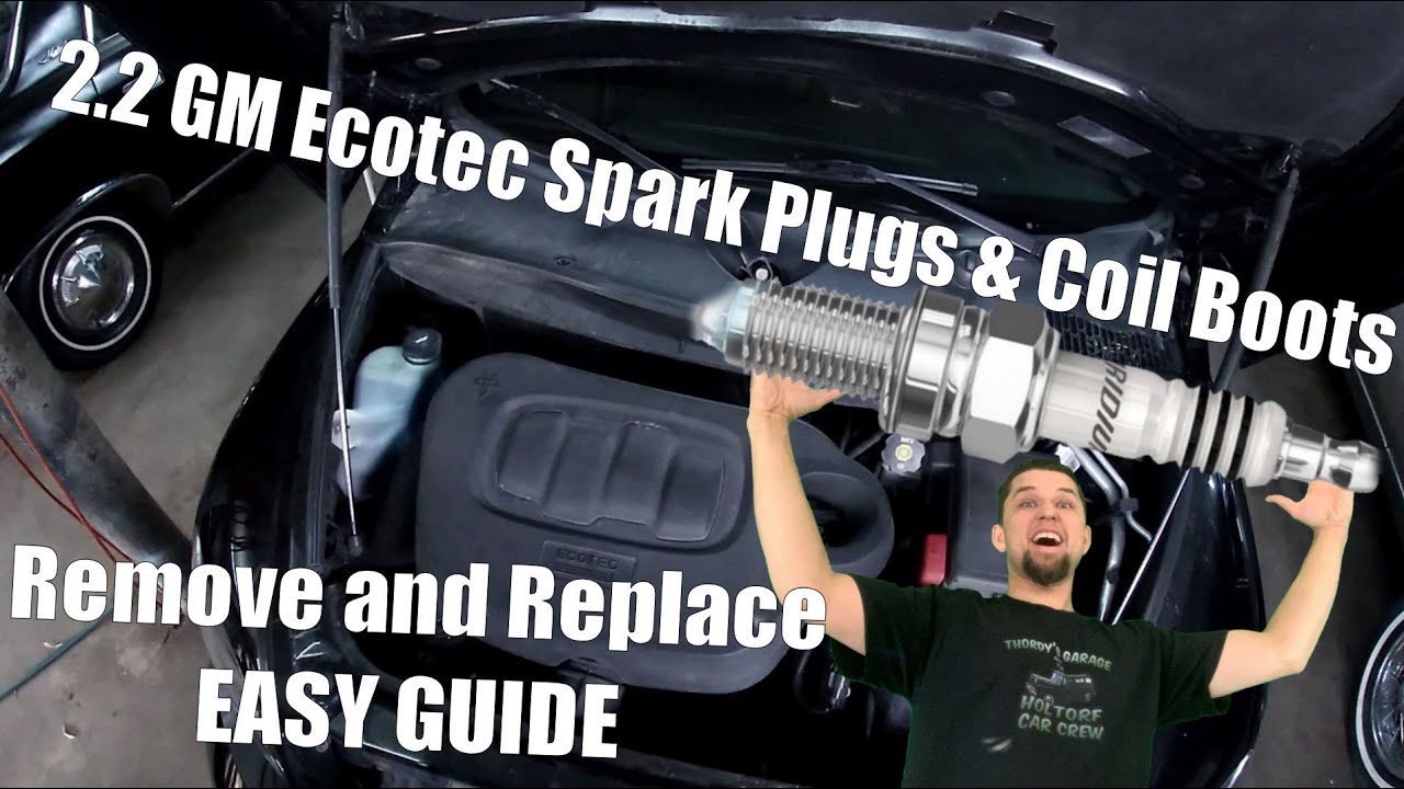 Chevy HHR GM 2.2 Ecotec Spark Plug & Coil Boot Replacement 2010 HHR YouTube