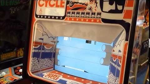 Atari Stunt Cycle World Record Performance by Ed The Human Killscreen