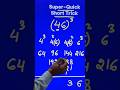 Find 46 x 46 x 46 in 10 Seconds II Cubing Any 2-Digit Number Easily II Short Trick #youtubeshorts