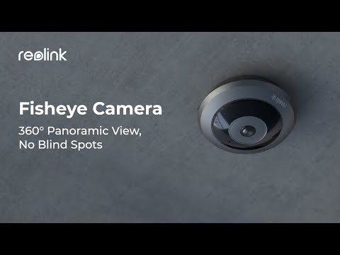 Reolink | 2K+ 6MP PoE/WiFi 360° Panoramic Fisheye Camera