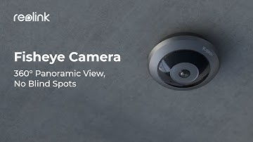 Reolink | 2K+ 6MP PoE/WiFi 360° Panoramic Fisheye Camera