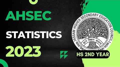 HS 2nd Year Statistics Question Paper 2023 | AHSEC HS 2nd Year Statistics Question Papers
