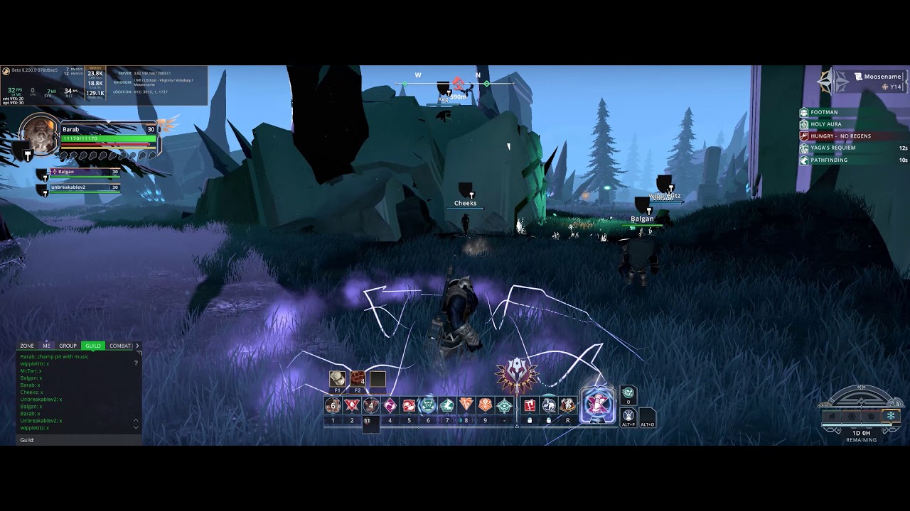 long fights Crowfall pvp Dregs 6.2 11/21/2020