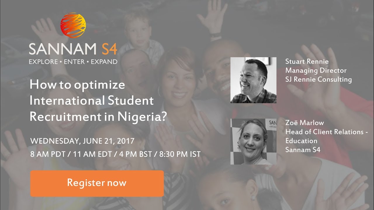 Webinar Recording: How to optimize International Student Recruitment in Nigeria?
