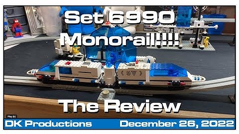 DKP - A Christmas Special Review!!! 6990 Monorail Base