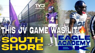 This JV Game Was LIT! 🔥| South Shore Vs Eagle Academy BK (11/2/25) |PSAL NYC FOOTBALL!|