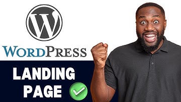 How to Create Landing Page in Wordpress 2024 (Fast and Easy)