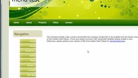 Embeding A Camtasia MP4 Video into XSitePro