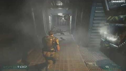Doom 3 (Third-Person) Walkthrough Part 5 - Alpha Labs 1