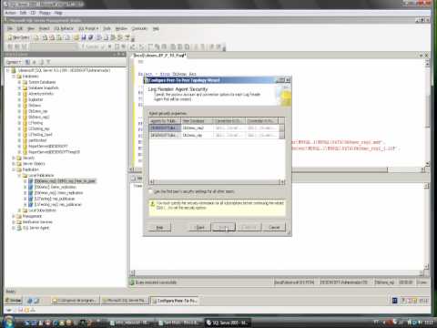 REPLICAÇÃO TRANSACIONAL SQL 2005 (PEER TO PEER) 2 DE 2