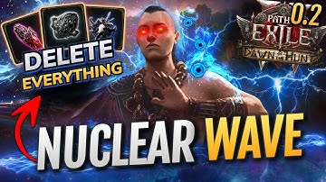 [PoE 2] NUKE Storm Wave + Flicker Strike - BUILD Guide for Invoker Monk in Path of Exile 2