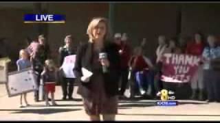 KJCT Coverage of Western Slope Honor Flight