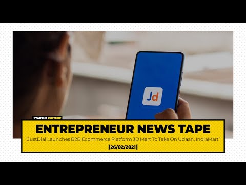 JustDial Launches B2B Ecommerce Platform JD Mart To Take On Udaan, IndiaMart  | Entrepreneurnewstape
