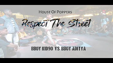 Bboy Kid90 VS Aditya | Breaking Battle | Respect The Street 2020 | SkyBoy TV