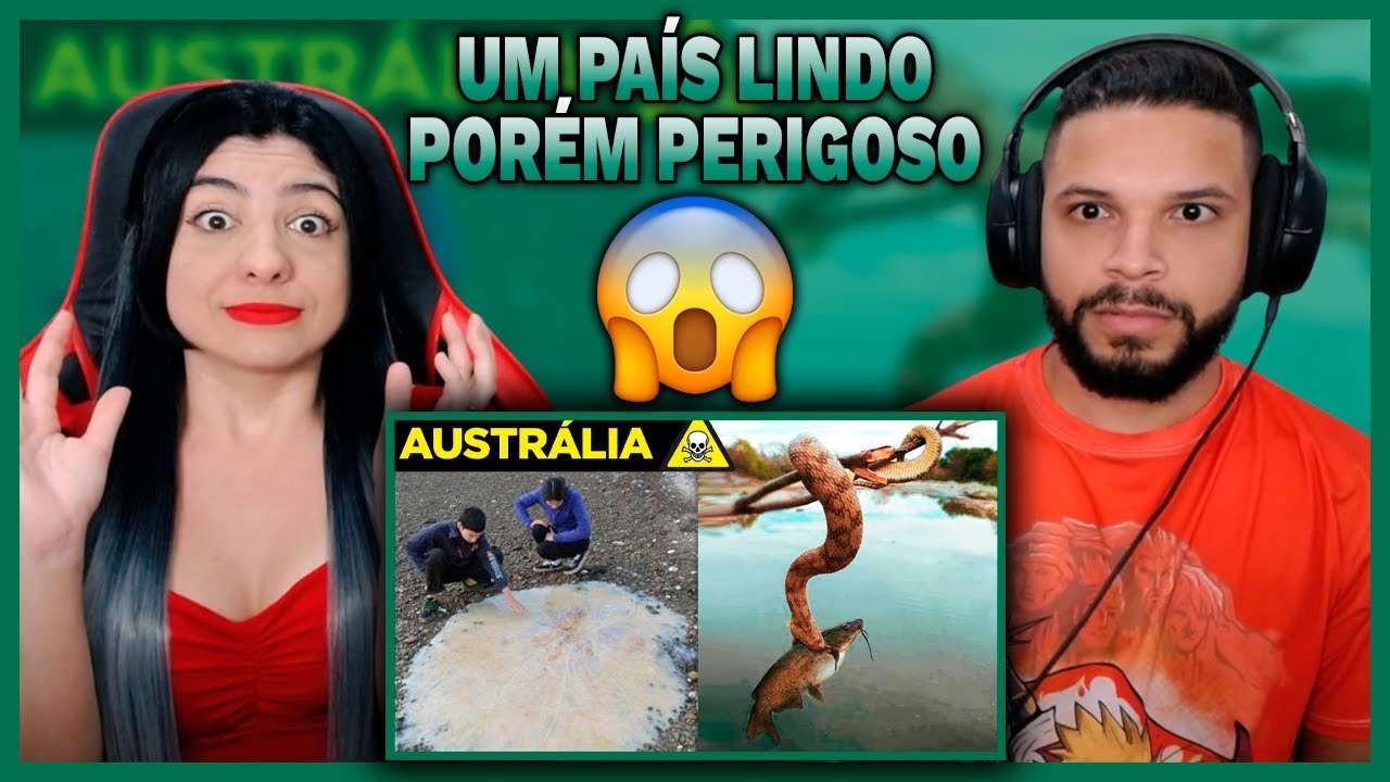 Veja por que a AUSTRÁLIA é O PAÍS MAIS PERIGOSO DO MUNDO - 2 | Você Sabia? (REACT)