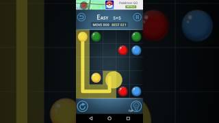 Connect King - Easy 5x5 - Level 1 to 4 screenshot 1
