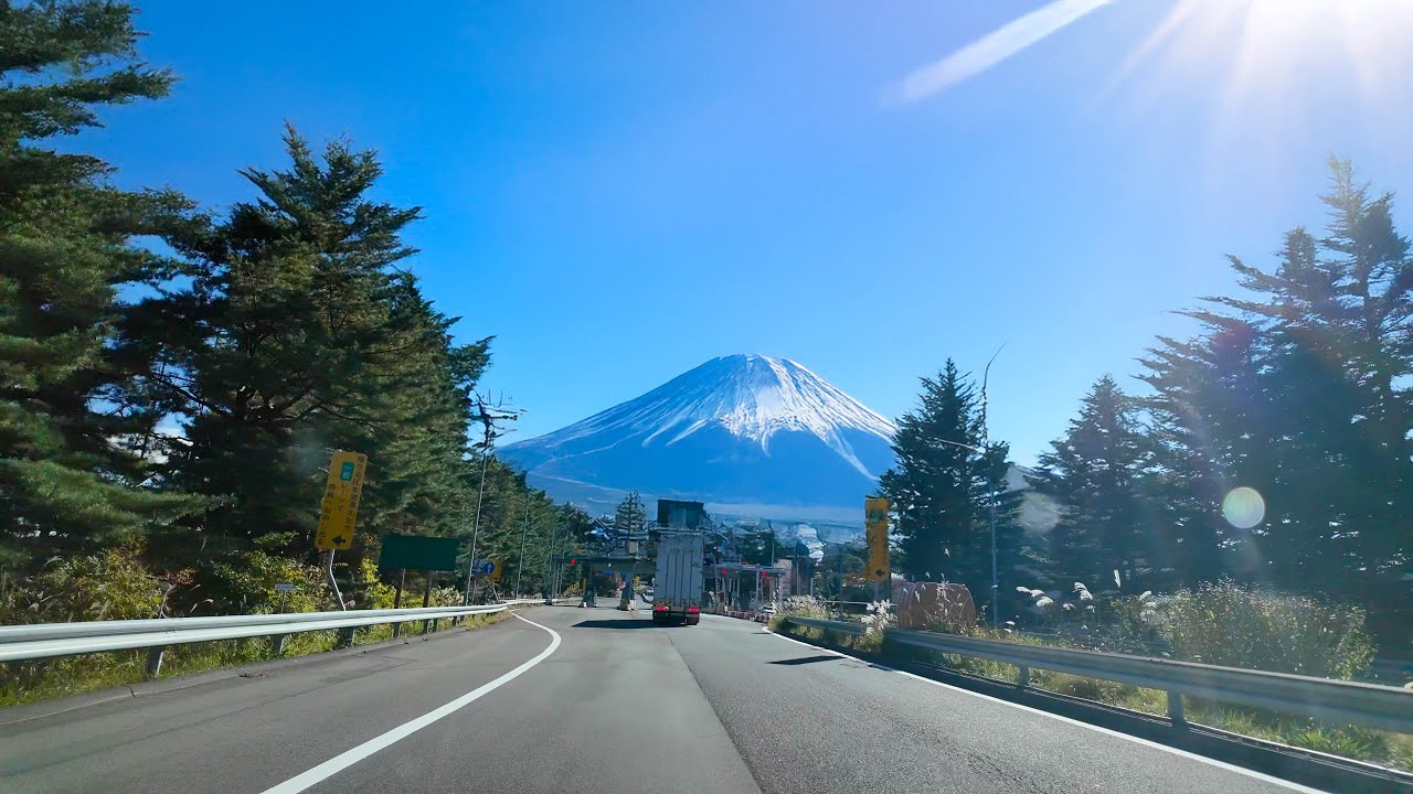 【4K】Tokyo to Mt.Fuji Drive