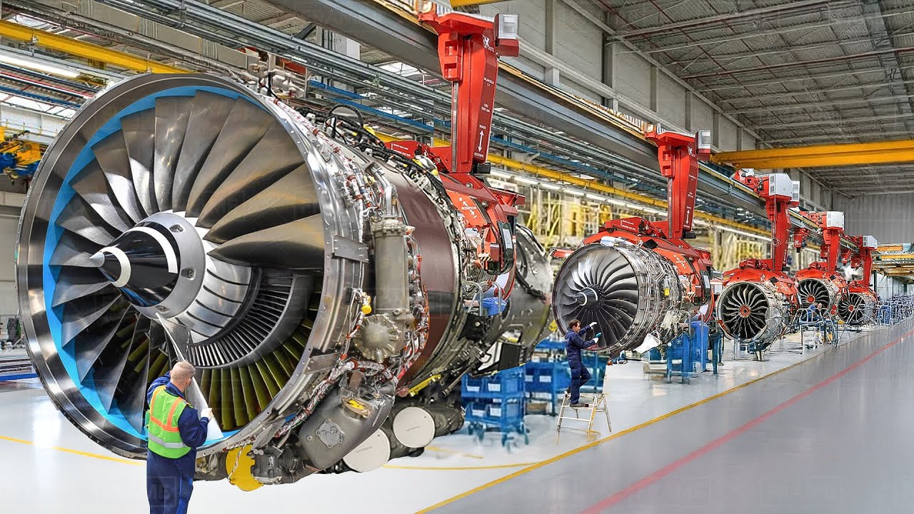 How The US Produces World's Largest Engines Ever Produced Inside Massive Factory