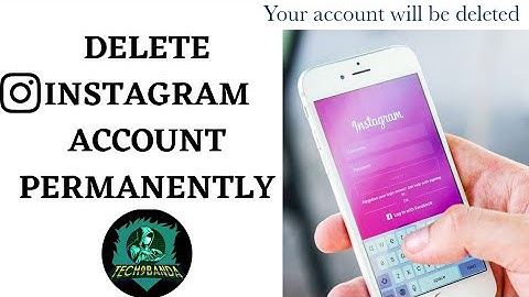 How To Delete Instagram Account Permanently on Android |2021|