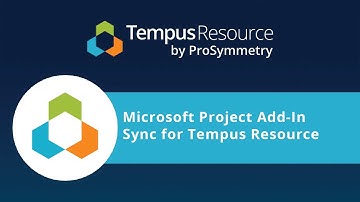 Microsoft Project Add-In Sync for Tempus Resource