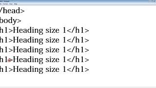 How to create simple HTML Program(In Tamil)
