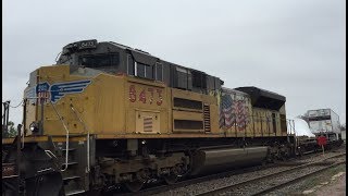 2019-03-01b Union Pacific Monster Stack Train