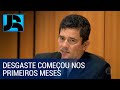 Desgaste entre o presidente Bolsonaro e Sergio Moro começou nos primeiros meses de governo