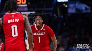 NC State guard Jayden Taylor on win over Syracuse, Jim Boeheim’s comments sparking the team and more