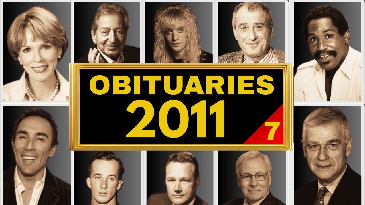 Famous HOLLYWOOD Stars Who DIED in 2011 (AUGUST) - YouTube
