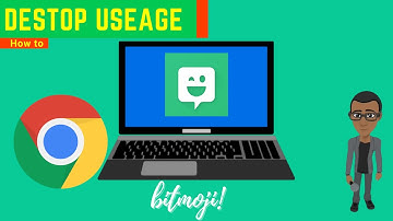 How to use Bitmoji on laptop || bitmoji