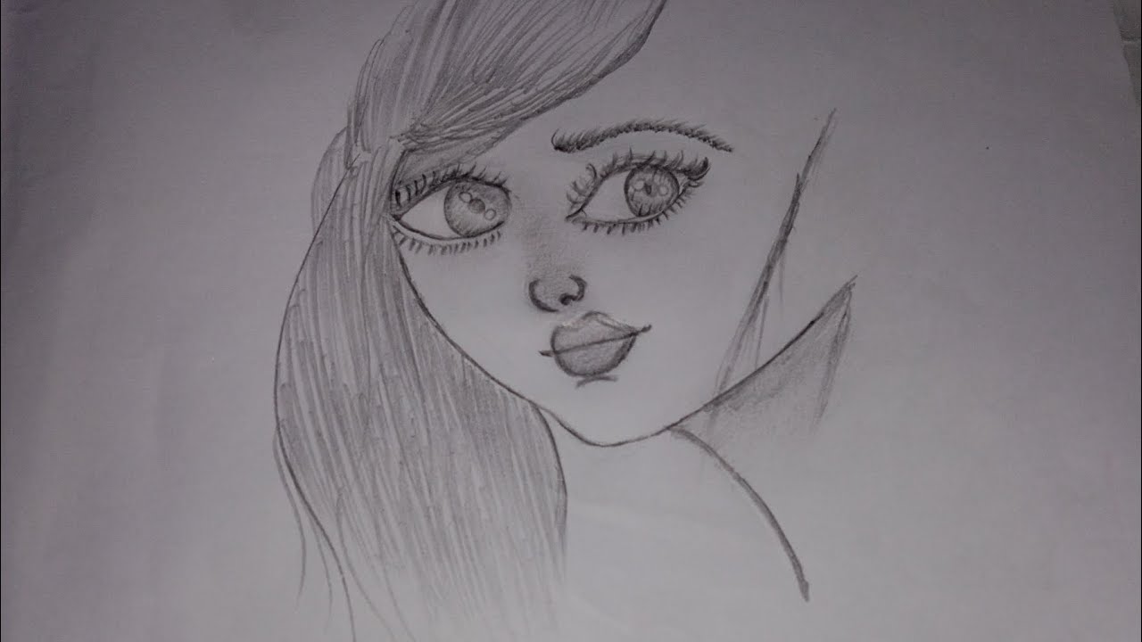 "How To Draw A Best Sketch For Beginners||Face Drawing||Drawing Toturial || Step By Step" 