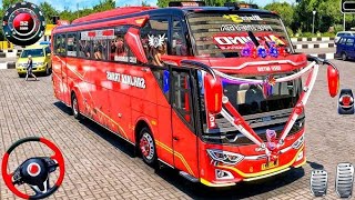 Bus Simulator 2025: New American Coach Bus Games 3D - Bus Game Android Gameplay screenshot 1