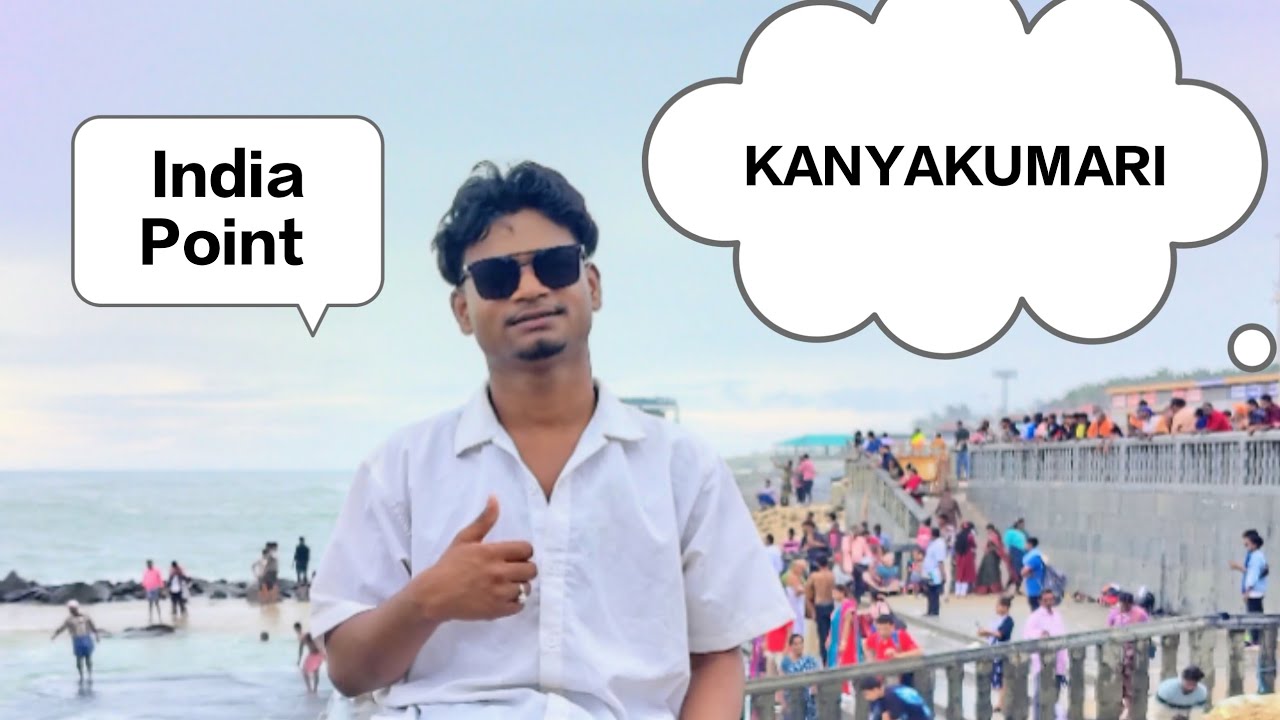 India point 🇮🇳 in kanyakumari Water 🌊 Side 
