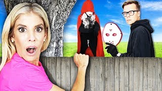 Spying On My Husband For 24 Hours With Game Master Face Reveal Rebecca Zamolo