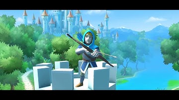 Tiny Archers Gameplay🔥OFFLINE Tiny Archers is a tower defense archery-based action game#tinyarchers