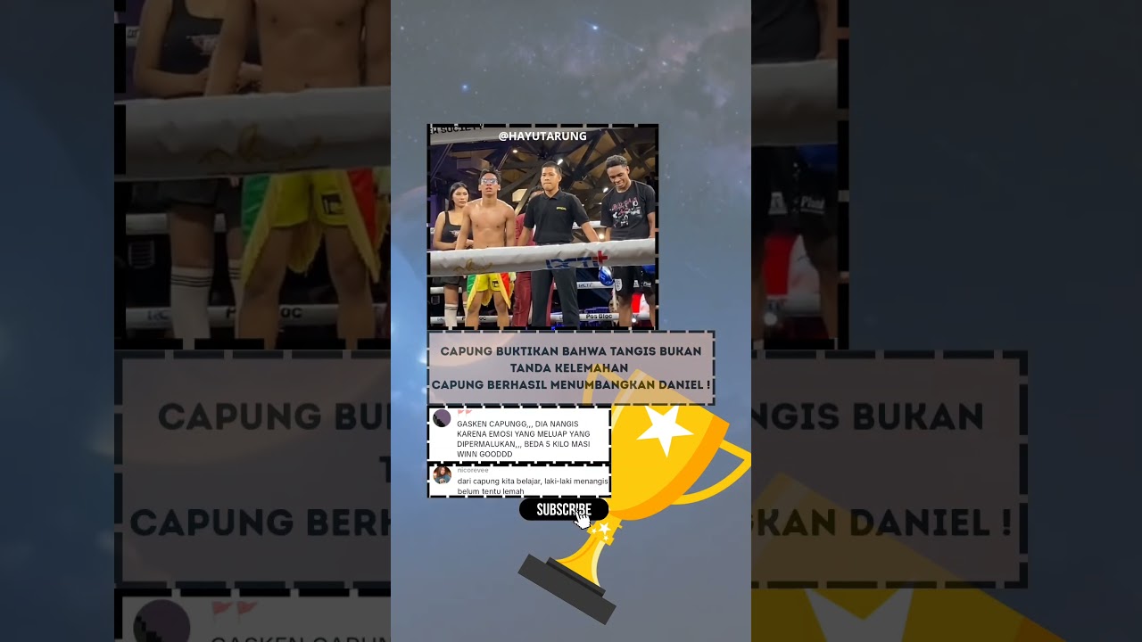 Nangis tapi menang 🥳 