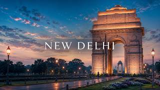 New Delhi, India: Peaceful City Views and Iconic Landmarks | relaxing travel video screenshot 2