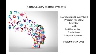 North Country Matters Presents Slus Math And Everything Program For Stem Education