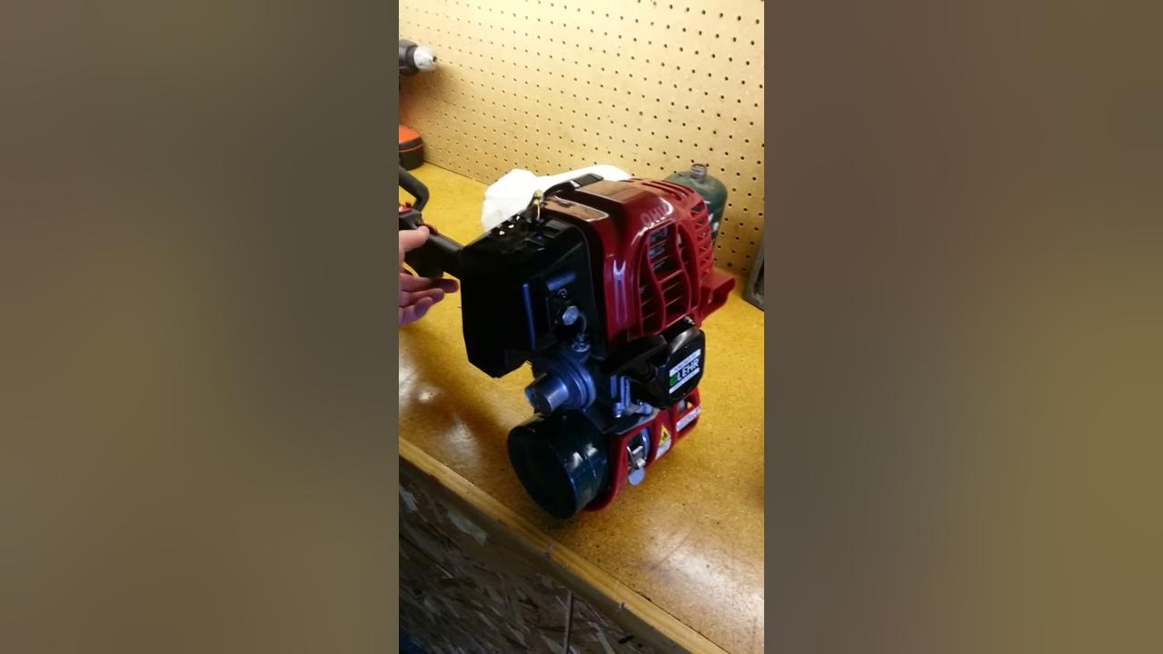 Lehr propane powered trimmer YouTube